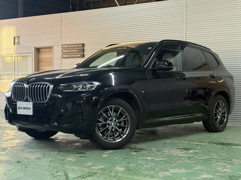BMW X3 xDrive20d Mｽﾎﾟｰﾂ 後期 ﾍﾞｰｼﾞｭ革 ﾊﾟﾜｰｼｰﾄ ｼｰﾄﾋｰﾀｰ 3ｿﾞｰﾝｴｱｺﾝ ﾄﾞﾗｲﾋﾞﾝｸﾞｱｼｽﾄﾌﾟﾛﾌｪｯｼｮﾅﾙ ACC LKA LCA LDW ﾅﾋﾞ TV 全周ｶﾒﾗ LEDﾗｲﾄ 18AW 禁煙