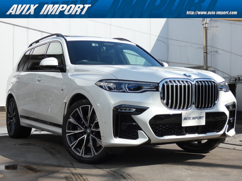 BMW X7 xDrive40d(ﾏｲﾙﾄﾞHV搭載) Mｽﾎﾟｰﾂ ｾﾚｸﾄ＆ｳｪﾙﾈｽPKG Sky LoungeﾊﾟﾉﾗﾏSR 黒革 ｼｰﾄﾋｰﾀｰ＆ﾍﾞﾝﾁﾚｰﾀｰ 2列目ｺﾝﾌｫｰﾄｼｰﾄ(6人乗り) HDDﾅﾋﾞ harman/kardon ﾘｱｴﾝﾀｰ 3Dﾋﾞｭｰ＆HUD Pｱｼｽﾄﾌﾟﾗｽ＆Dｱｼｽﾄﾌﾟﾛ＆ｴｸﾞｾﾞｸﾃｨﾌﾞDﾌﾟﾛ 純正OP22AW 禁煙