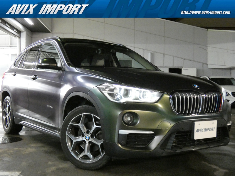 BMW X1 xDrive18d X-Line ﾊｲﾗｲﾝPKG ﾎﾞﾃﾞｨﾗｯﾋﾟﾝｸﾞ(ｸﾞﾘｰﾝ) ｵｲｽﾀｰ革 ｼｰﾄﾋｰﾀｰ ｳｯﾄﾞｲﾝﾃﾘｱ 純正HDDﾅﾋﾞ Bｶﾒﾗ＆PDC ﾊﾟｰｷﾝｸﾞｱｼｽﾄ＆ｲﾝﾃﾘｼﾞｪﾝﾄS LEDﾗｲﾄ ｺﾝﾌｫｰﾄｱｸｾｽ 電動Rｹﾞｰﾄ 専用18AW