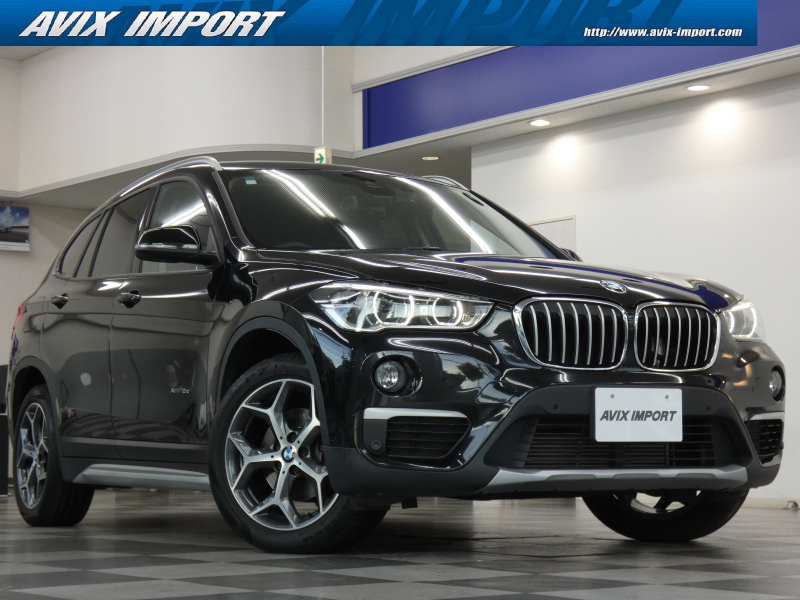 BMW X1 xDrive18d X-Line ﾊｲﾗｲﾝ＆ｺﾝﾌｫｰﾄPKG 黒革 ｼｰﾄﾋｰﾀｰ 純正HDDﾅﾋﾞ Bｶﾒﾗ＆PDC Dｱｼｽﾄ＆Pｱｼｽﾄ LEDﾗｲﾄ ｺﾝﾌｫｰﾄｱｸｾｽ 電動Rｹﾞｰﾄ 純正18ｲﾝﾁAW 禁煙