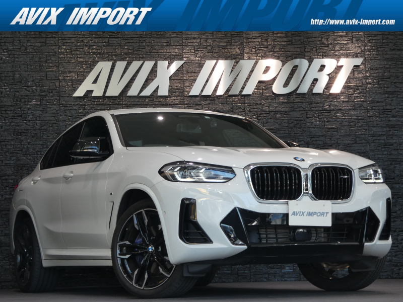 BMW X4 M40i  SR ﾌﾞﾗｯｸﾚｻﾞｰ ACC HUD ｲﾝﾃﾘｼﾞｪﾝﾄｾｰﾌﾃｨ‐ ｼｰﾄﾋｰﾀｰ/3ｿﾞｰﾝAC/360°ｶﾒﾗ LEDﾗｲﾄ 純正HDDﾅﾋﾞ地ﾃﾞｼﾞBｶﾒﾗ OP21AW 禁煙 正規ﾃﾞｨｰﾗｰ車