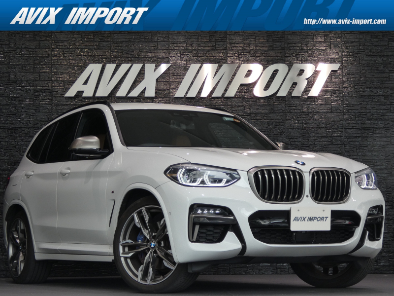 BMW X3 M40d ﾄﾞﾗｲﾋﾞﾝｸﾞｱｼｽﾄﾌﾟﾗｽ/ ﾊﾟｰｷﾝｸﾞｱｼｽﾄﾌﾟﾗｽ /ﾊｲﾗｲﾝPKG /茶革 /全席ｼｰﾄﾋｰﾀｰ/ 純正HDDﾅﾋﾞ/地ﾃﾞｼﾞ /HUD＆ﾄｯﾌﾟﾋﾞｭｰ /21AW /禁煙 /正規ﾃﾞｨｰﾗｰ車