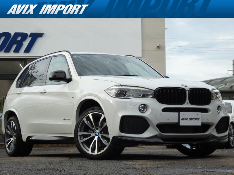 BMW X5 xDrive35d Mｽﾎﾟｰﾂ 7人乗 ｾﾚｸﾄPKG ﾊﾟﾉﾗﾏSR 黒革 全席ｼｰﾄﾋｰﾀｰ 純正HDDﾅﾋﾞ地ﾃﾞｼﾞ 全周ｶﾒﾗ＆PDC ACC＆Dｱｼｽﾄﾌﾟﾗｽ ｱﾀﾞﾌﾟﾃｨﾌﾞLEDﾗｲﾄ 社外Fﾘｯﾌﾟ＆ﾘｱｽﾎﾟｲﾗｰ ﾌﾞﾗｯｸｷﾄﾞﾆｰｸﾞﾘﾙ 純正OP20ｲﾝﾁAW