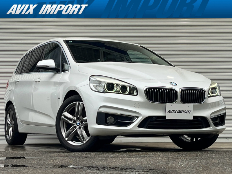 BMW 2シリーズ 218d ｸﾞﾗﾝﾂｱﾗｰ Luxury 7人乗り 黒革 HDDﾅﾋﾞBｶﾒﾗ HUD 前席Sﾋｰﾀｰ LEDﾍｯﾄﾞﾗｲﾄ 電動ﾃｰﾙｹﾞｰﾄ ACC 衝突回避･被害軽減ﾌﾞﾚｰｷ LDW 運転席ﾒﾓﾘｰ付Pｼｰﾄ 分割可倒式ｼｰﾄ ｽﾀｰﾄ/ｽﾄｯﾌﾟS Cｱｸｾｽ ﾌﾟｯｼｭｽﾀｰﾄ PDC Mｽﾎﾟｰﾂ用18AW 禁煙 右H