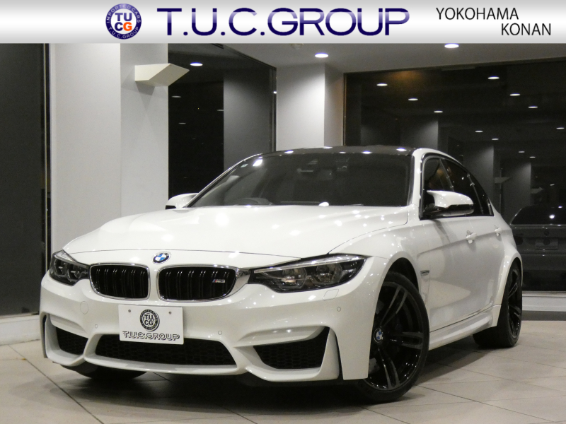 BMW Mシリーズ M3 MDCT　後期 ﾚｰﾝCHW ｸﾙｺﾝ 黒革 ﾋｰﾀｰ iﾄﾞﾗｲﾌﾞﾅﾋﾞ(第6世代ﾀｯﾁP対応) ☆harmank Bｶﾒﾗ PDC LEDﾗｲﾄ&ﾃｰﾙﾗﾝﾌﾟ 専用ｴｸｽﾃﾘｱ&19AW 431ps　2年保証