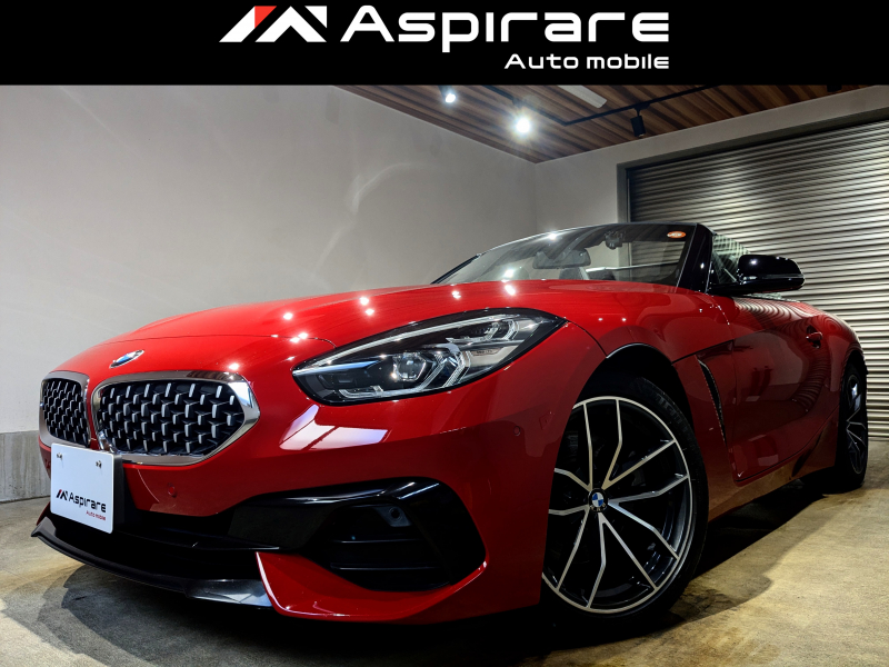 BMW Z4 sDrive20i スポーツ　1オーナー　ブラックレザーシート　シートヒーター　アダプティブクルーズコントロール　ブラインドスポットモニター　18インチアルミホイール　ナビ　リアカメラ　CarPlay