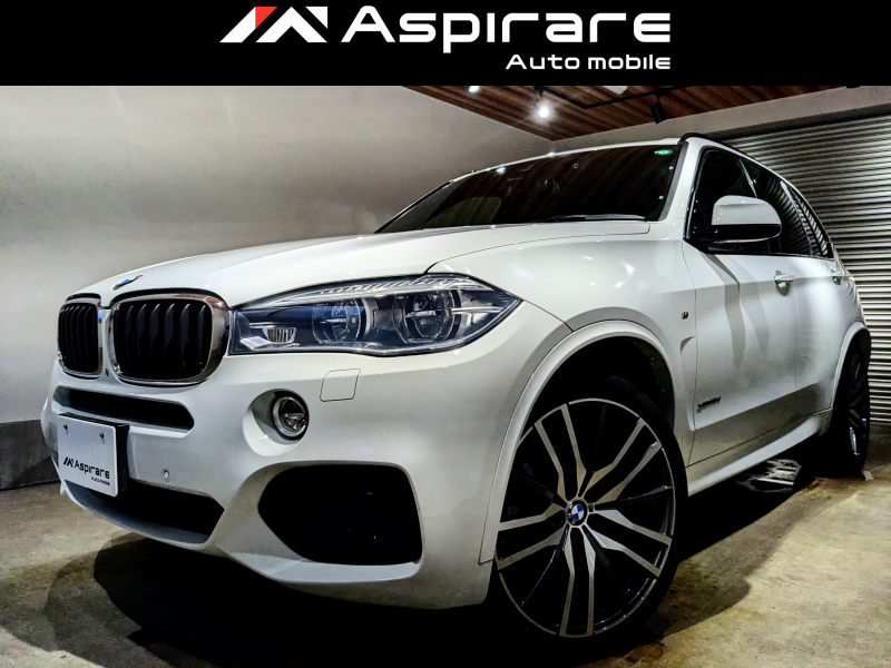 BMW X5 xDrive35d M Sport　セレクトパッケージ　パノラマサンルーフ　ブラウンレザー　アダプティブクルーズコントロール　ブラインドスポットモニター　全方位カメラ