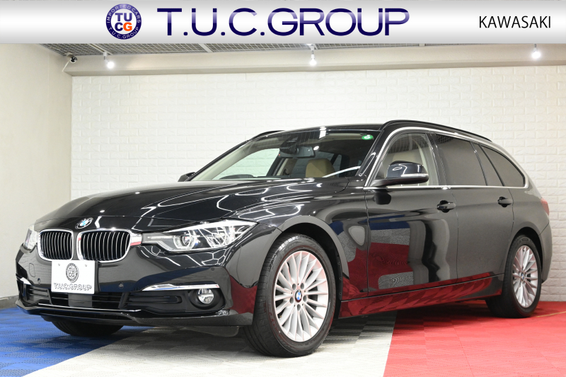 BMW 3シリーズ 320d ﾂｰﾘﾝｸﾞ ﾗｸﾞｼﾞｭｱﾘｰ　後期ﾓﾃﾞﾙ ACC ﾍﾞｰｼﾞｭ革 純正HDDﾅﾋﾞ TVﾁｭｰﾅｰ Bｶﾒﾗ 17ｲﾝﾁAW ｵｰﾄﾃｰﾙｹﾞｰﾄ LEDﾍｯﾄﾞﾗｲﾄ　2年保証付