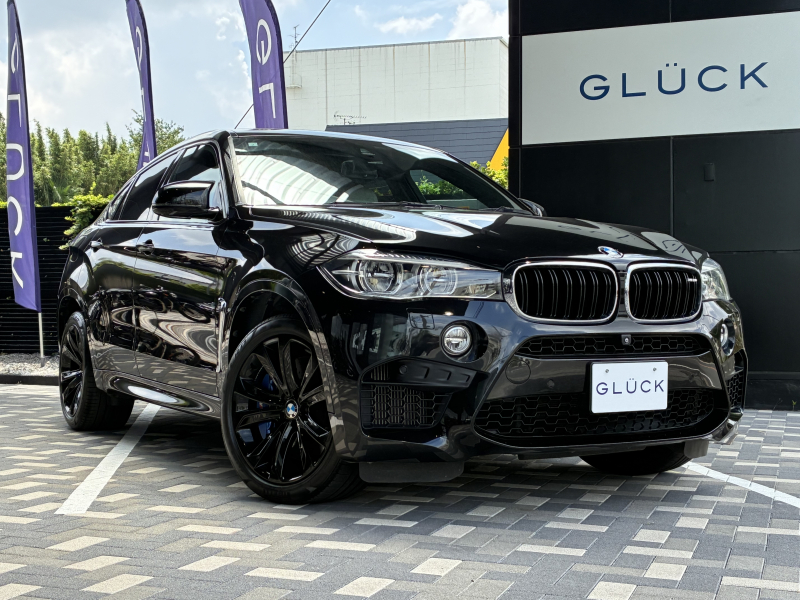 BMW X6 M 4WD　電動ガラスサンルーフ  20インチブラックアルミ コンフォートアクセス パワーテールゲート ソフトクローズドア HUD